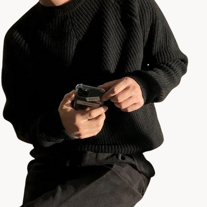 Ronan Ridgeway gerippter Pullover | ALEVITA