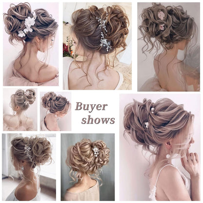 CurlNest – Moño Despeinado para un Estilo Chic Diario