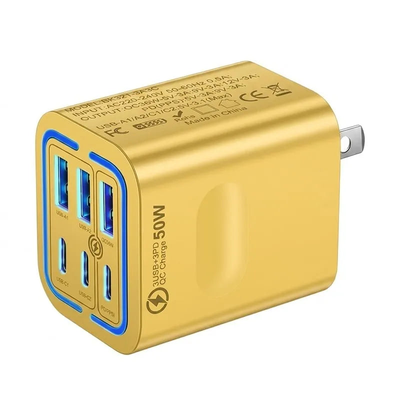 QuickPulse – Cargador Rápido Multi Puerto