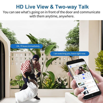 GuardCam – Sistema de seguridad inteligente HD con timbre