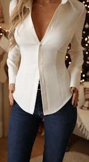 FitFlair – Camisa casual para mujer