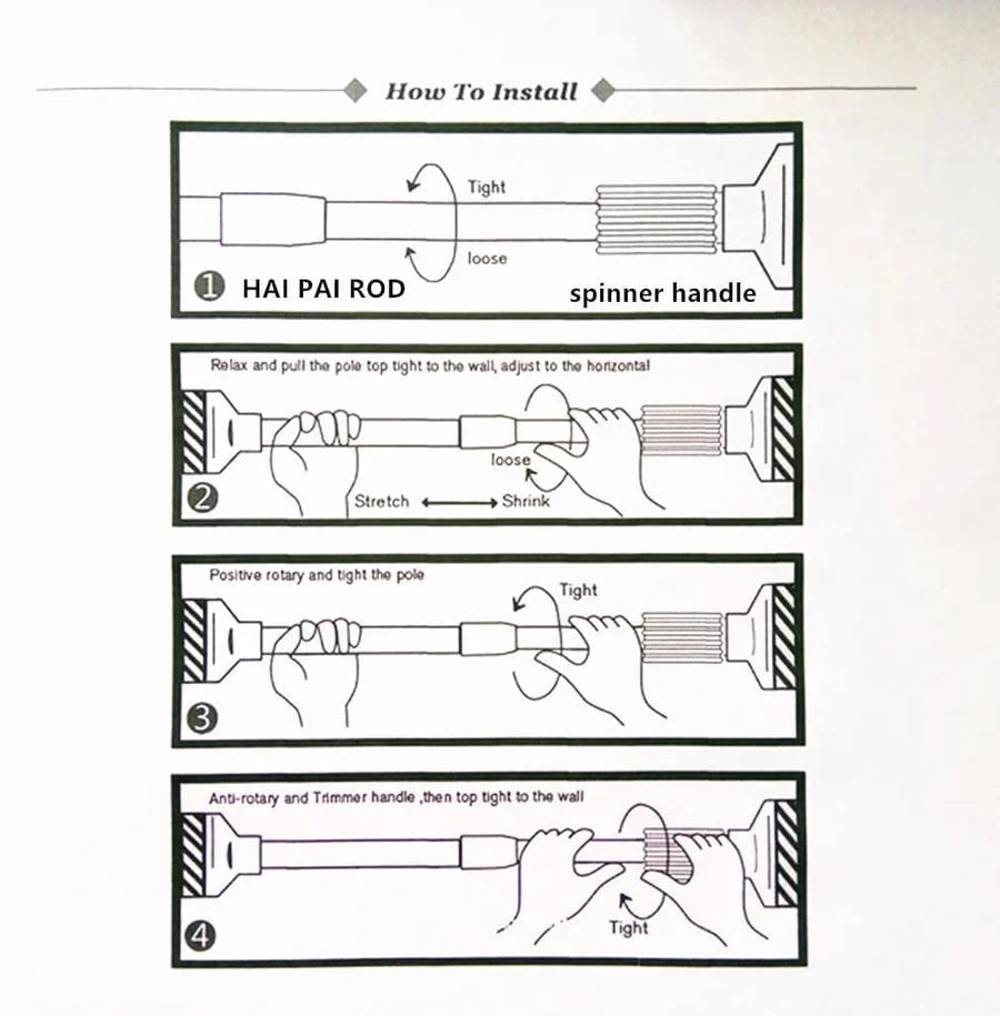 FlexiRod Pro – Sistema ajustable de perchas para ropa