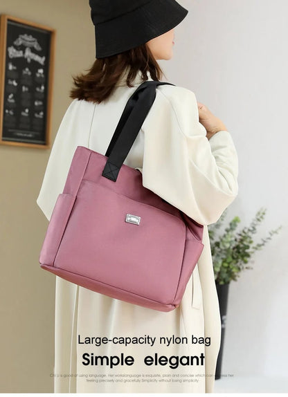 UrbanTote – Bolso de hombro de gran capacidad con múltiples bolsillos