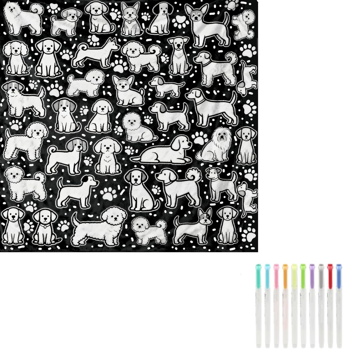 FocusBlanket – DIY-Ausmaldecke