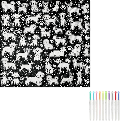 FocusBlanket – DIY-Ausmaldecke