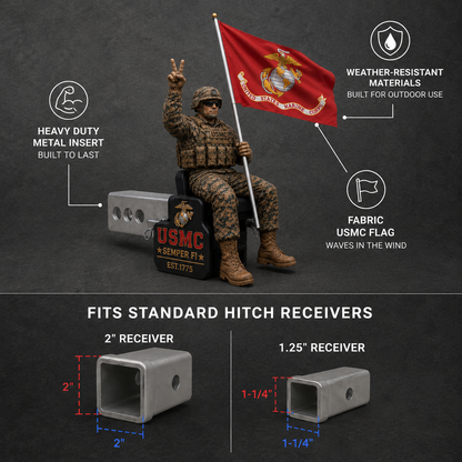 PatriotPulse – Hermandad USMC Protector de Enganche