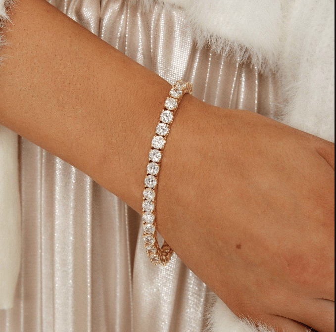 CrystalFlex – Brazalete de lujo con brillo