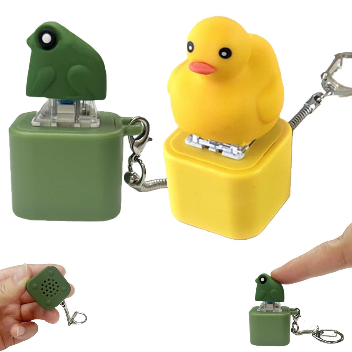 CroakBuddy – Juguete Fidget Rana Croante