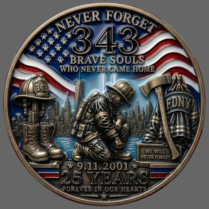 HonorMint – Moneda Conmemorativa 343 Never Forget