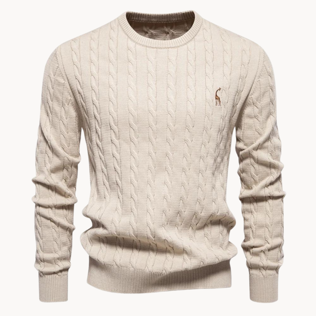 Kosta Strickpullover mit Zopfmuster | ALEVITA
