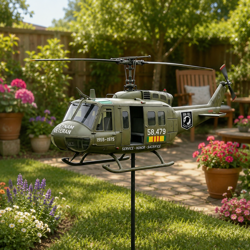 SkyHonor – Veleta de helicóptero UH-1 de veterano de Vietnam