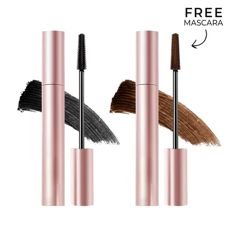 LashGlow – Dúo de Máscara de Pestañas Negra y Marrón