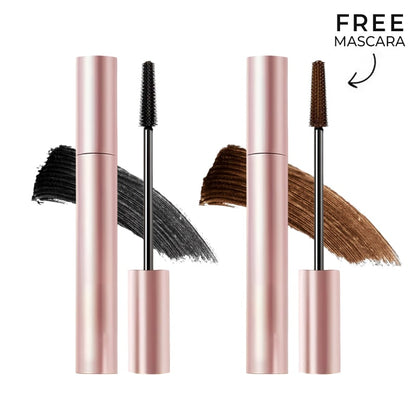 LashGlow – Dúo de Máscara de Pestañas Negra y Marrón