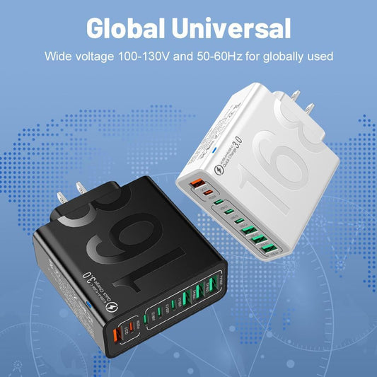 ChargePro – Universeller 8-Port-Schnelllade-Hub