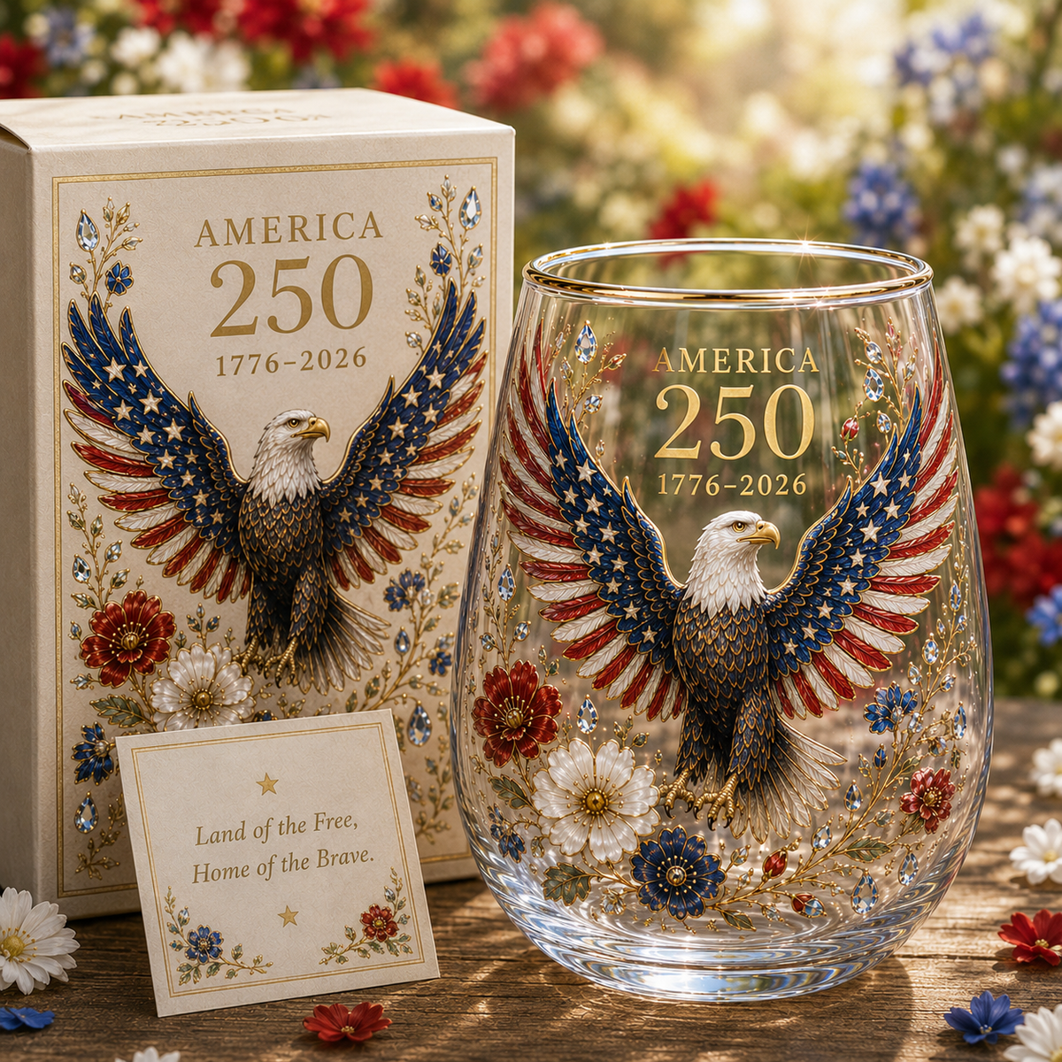 ValorSpirit – Gedenkglas „America 250“