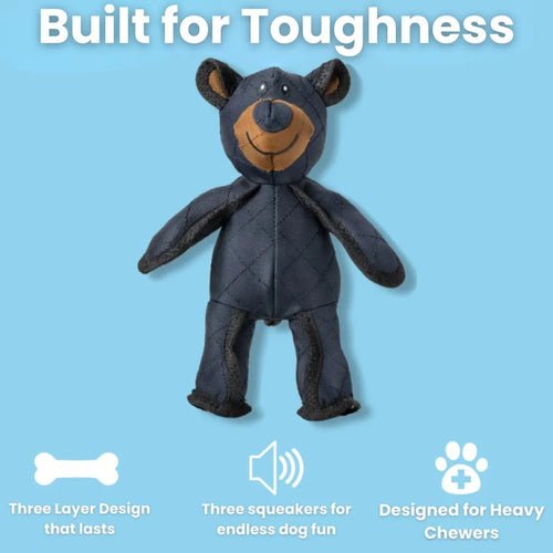 ToughPaws – Juguete para perros irrompible y resistente Unbreaka-Bear