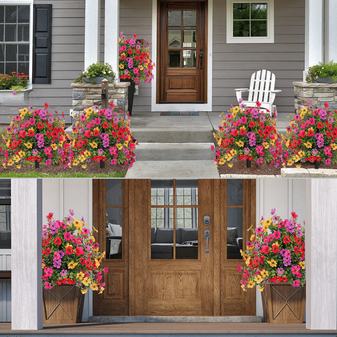 VividPetals – Allwetter-Blumenset