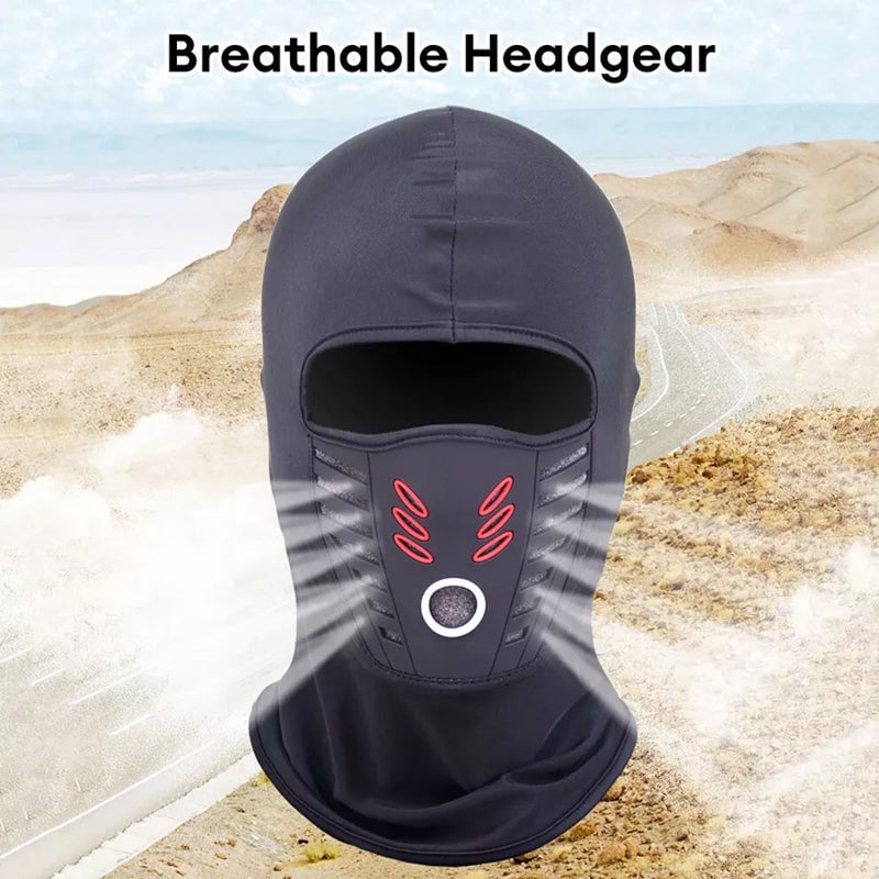 RideGuard – Mascarilla para motociclistas