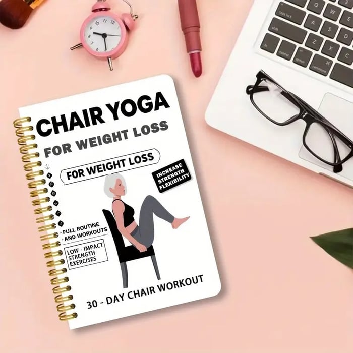 ChairFit – 30-Tage-Tagebuch für Stuhl-Yoga zum Abnehmen