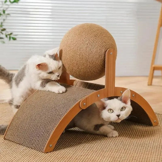 ClawSphere – Juguete de Bola Rascador para Gatos