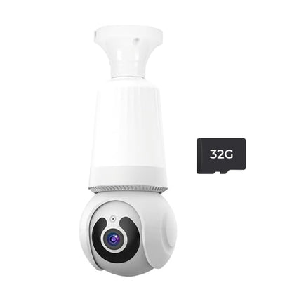 LumiGuard – Cámara de seguridad inteligente inalámbrica con bombilla
