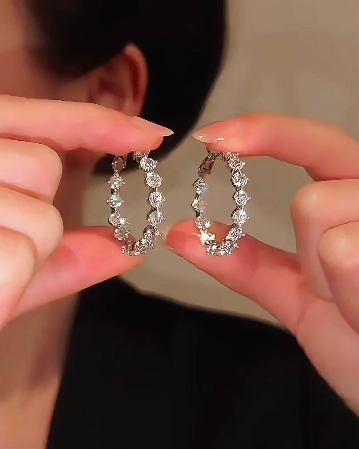 AureliaSilver – Minimalistische Luxus-Ohrringe