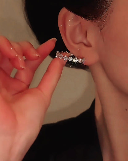 AureliaSilver – Minimalistische Luxus-Ohrringe