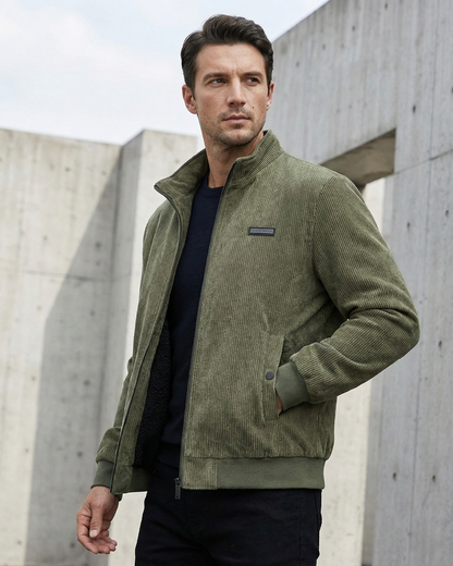 Nordhelm™ – Winddichte isolierte Winterjacke für Herren