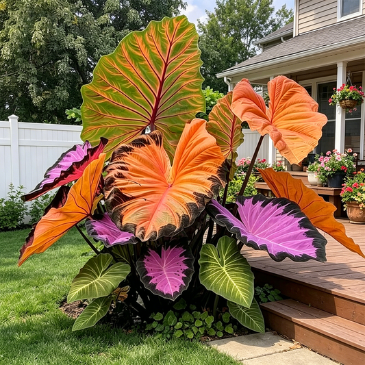 ColorBloom – Riesige mehrfarbige Caladium-Knollen