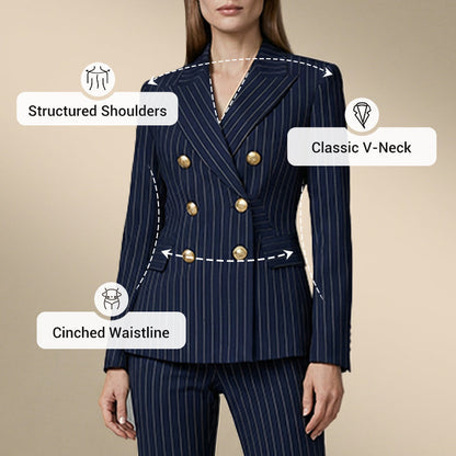 BossEra – Traje sastre a rayas para mujer