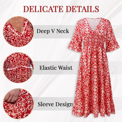 FlowEase Couture – Vestido para todo el día