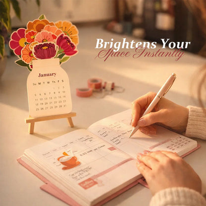 BloomDesk – Blühender Schreibtisch-Blumenkalender