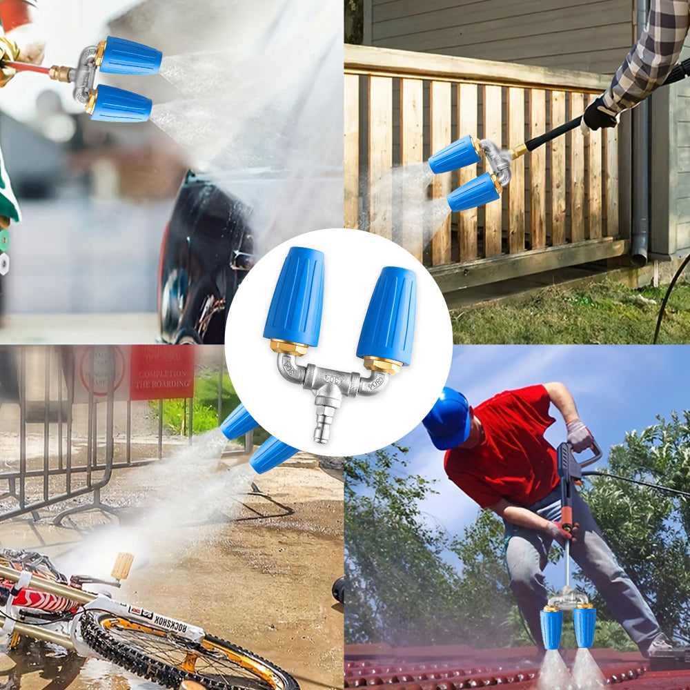 PowerSpin – Boquilla de lavadora de doble turbo de alta presión