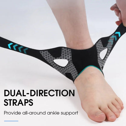 AnkleFit Pro – Einstellbare Stabilisierungsbandage