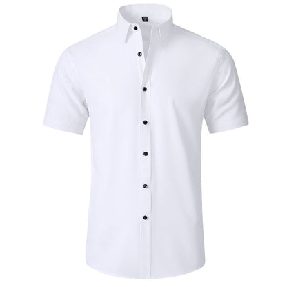 SmoothWear | Camisa Elástica Antiarrugas Que No Necesita Planchado
