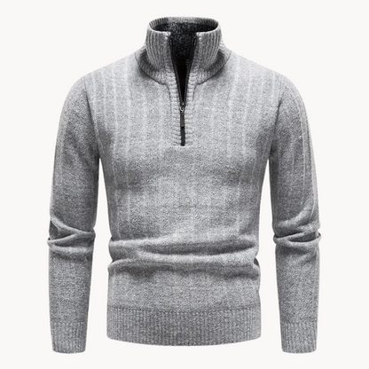 Freddie Quarter-Zip-Pullover | ALEVITA