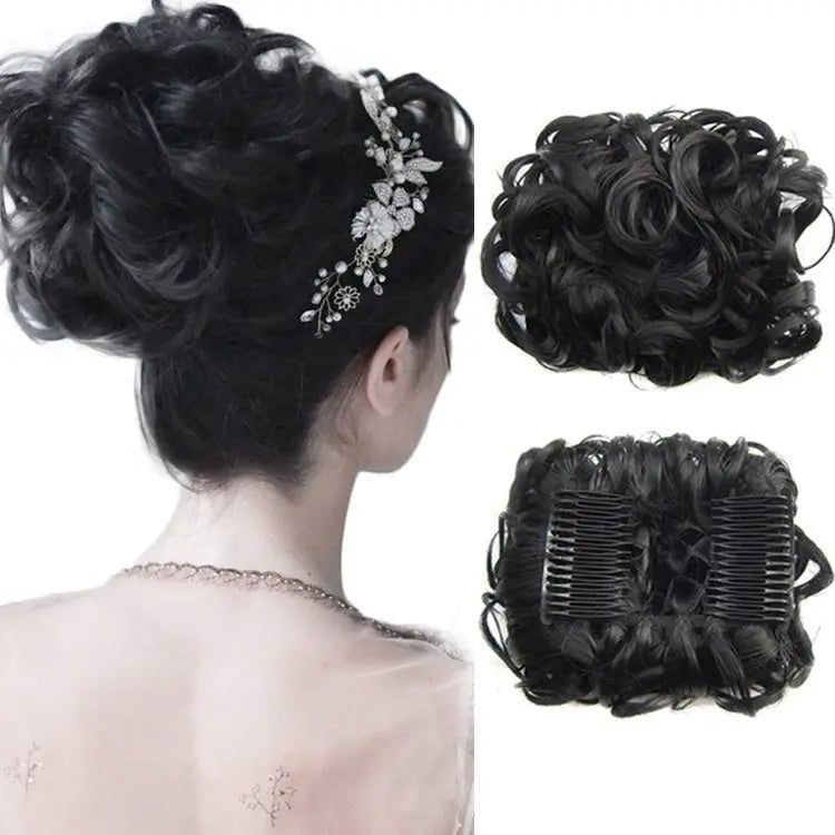 CurlNest – Moño Despeinado para un Estilo Chic Diario