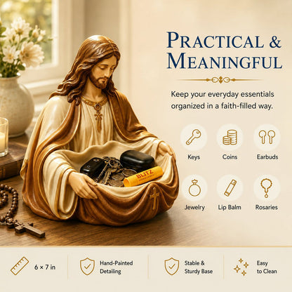 FaithKeeper – Handgefertigte Jesus-Aufbewahrungsschale