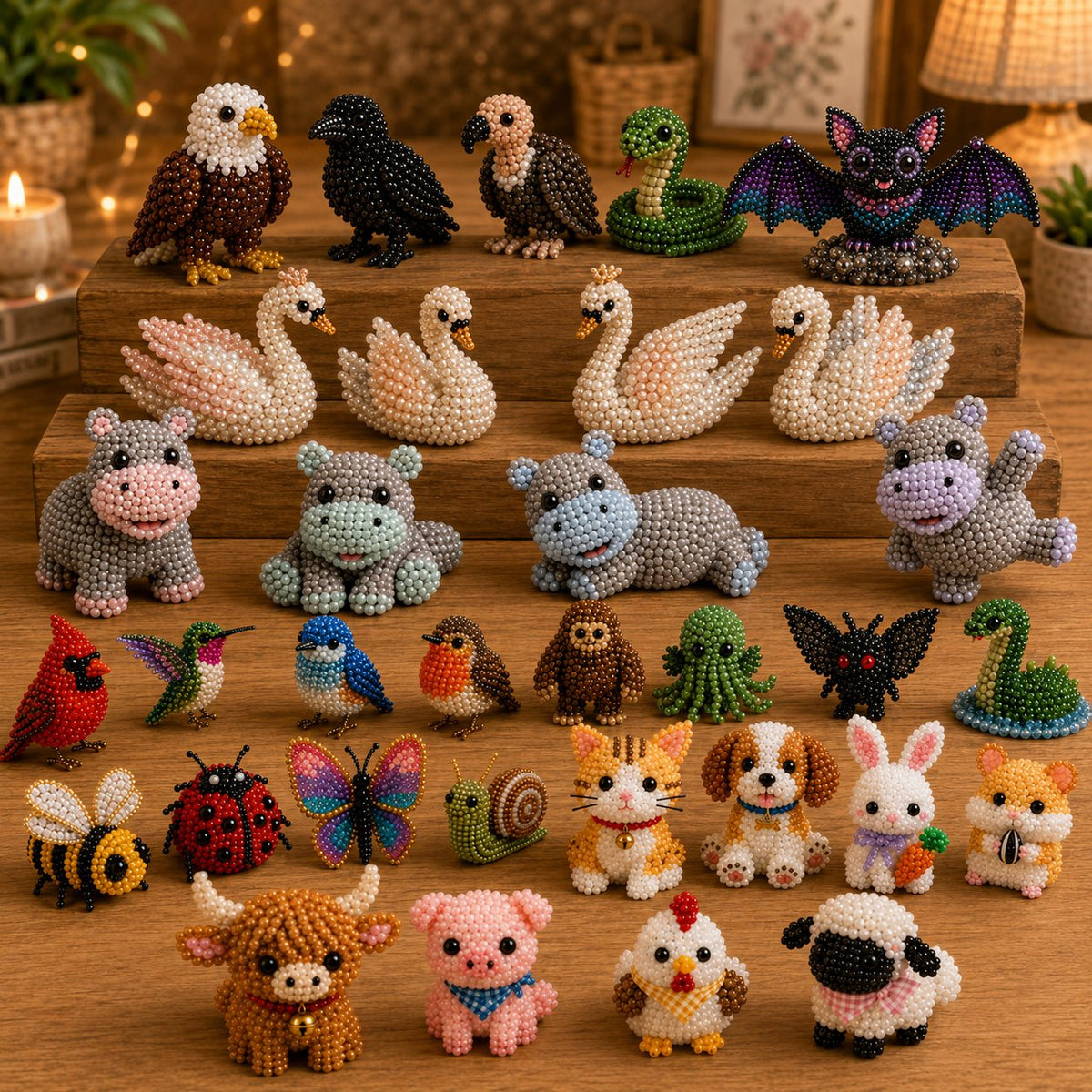 BeadCraft Mini – DIY-Set für winzige 3D-Perlentiere