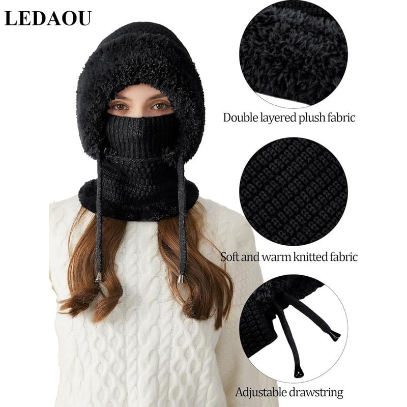 CozyFlex | Gorro Beanie 3 en 1 para Mujer