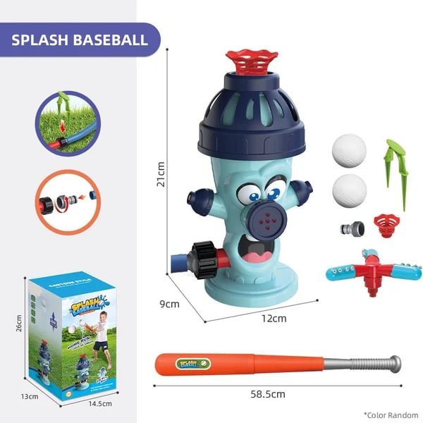 AquaSwing – Unterhaltsames Wasserspritz-Baseballspielzeug