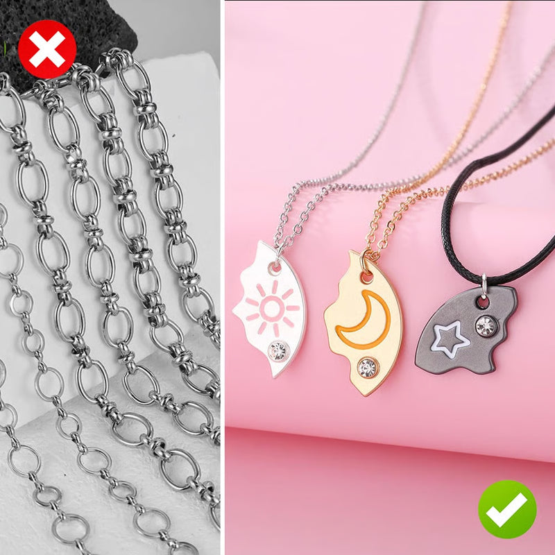 LunaLink – Colección de collares simbólicos para mejores amigas