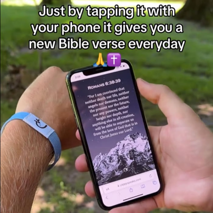 FaithLink | Pulsera de escritura con NFC