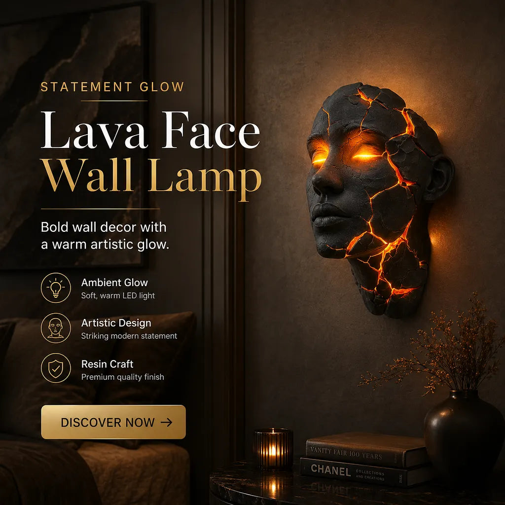 EclipseGaze – Lámpara de pared Ojo Místico
