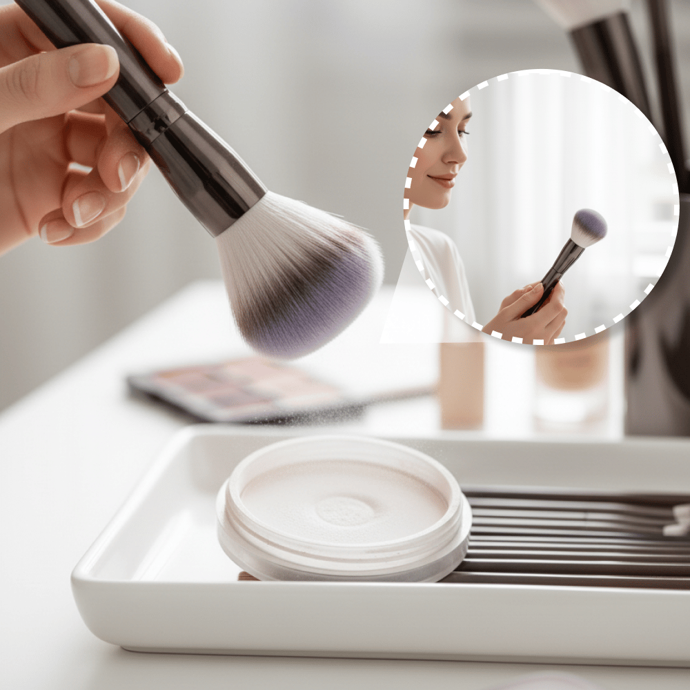GlamPro – Colección de 20 Brochas de Maquillaje Premium Coffee