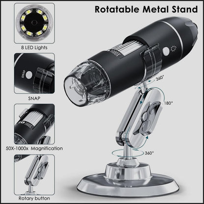 MicroZoom Pro – Microscopio digital HD