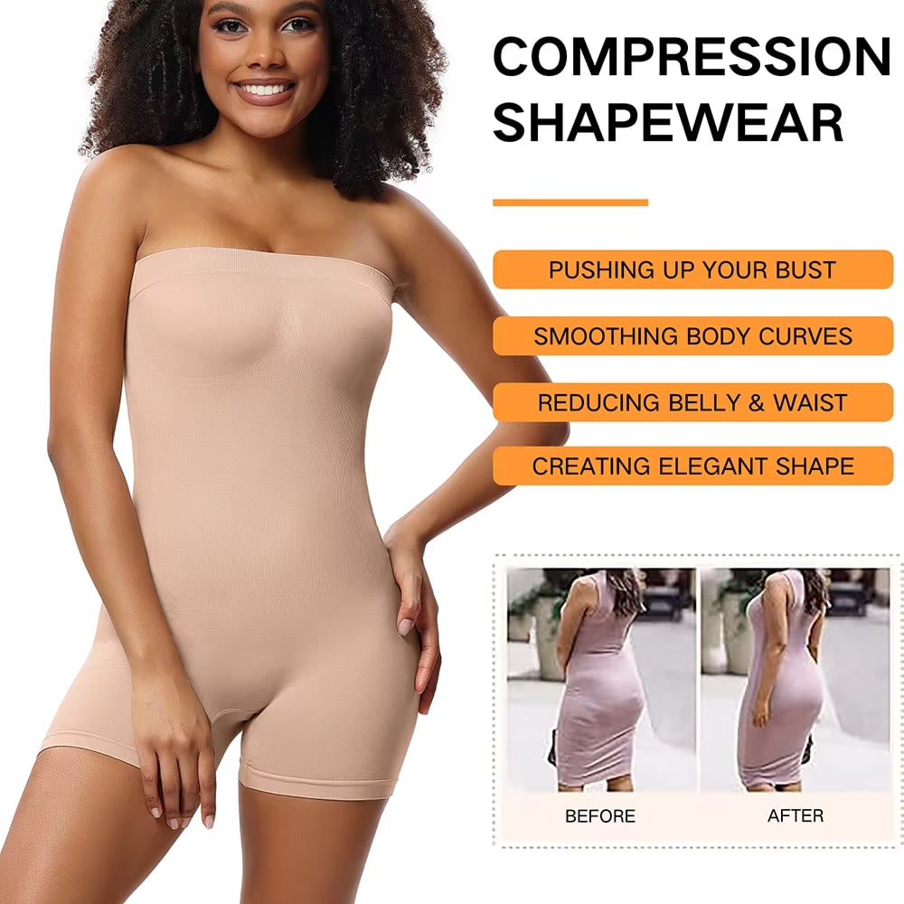 FlawlessForm - Body Moldeador Sin Tirantes