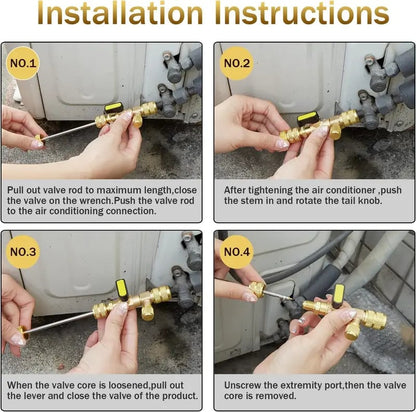 FrostSeal Pro – Herramienta de instalación del obús de válvula