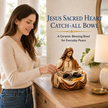 FaithKeeper – Handgefertigte Jesus-Aufbewahrungsschale