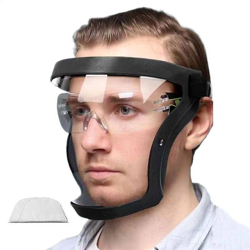 ClearGuard – Antibeschlag-Vollgesichtsschutzschild